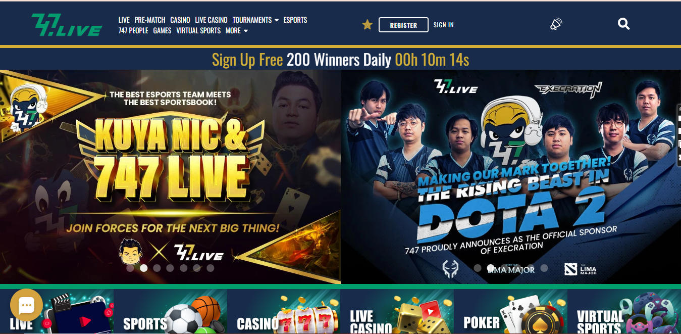 747 Live Casino Games in Philippines 747 Live Casino Games in Philippines
