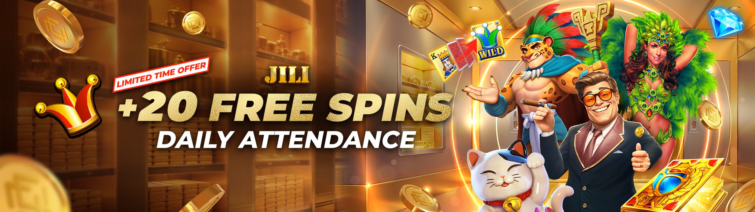 M1_PHP_EN_SLOTS_JILI FS_SEO_MS_Main Banner (Desktop)_2560x719 JILI Daily Free Spins